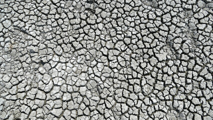 Grey natural texture of dry salty soil.
Photo taken in the lake Neusiedler area in Austria.