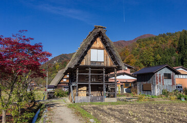 Fototapeta premium Village of Shirakawago in Japan