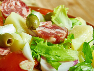 Palermo Sicilian-Style Hot Sausage salad