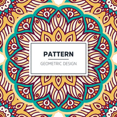 luxury ornamental mandala design background