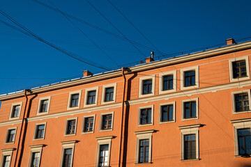 Fototapeta na wymiar old building in St.Petersburg