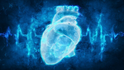 3d rendering of a heart