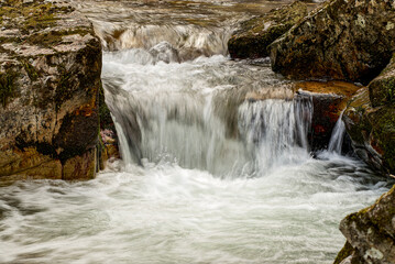 Fototapeta premium Cascada en la naturaleza