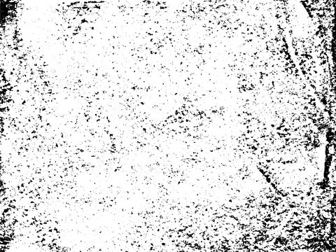 A black and white vector texture of a distressed lino print. Ideal a background or for making grunge effects. The vector file has a background fill and a texture layer for easy color scheme changes.