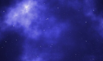 Fototapeta na wymiar Spacescape illustration design with stars field in the galaxy