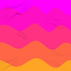 colorful abstract background with line and empty space for display logo and content, creative design background, vector illustration