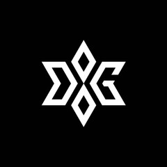 OG monogram logo with star shape and luxury style