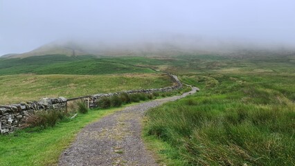 path in the mountains