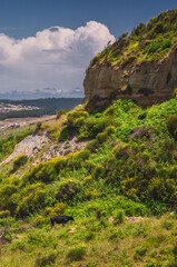 Fototapeta premium Landscape near the Black sea on the outside of Istanbul, Turkey