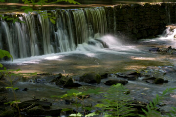 Obraz premium Cotehele Weir, Cornwall