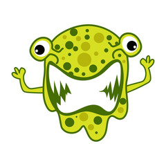 corona covid 19 virus logo isolated on white background for science symbol. vector illustration