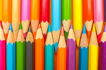 Ordinary pencils as background