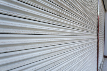 Obraz premium Rolling shutters pattern texture background.
