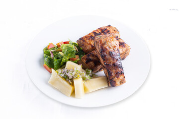 delicius pork meat lucnh time