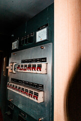 Obraz premium Stromversorgung im Zug