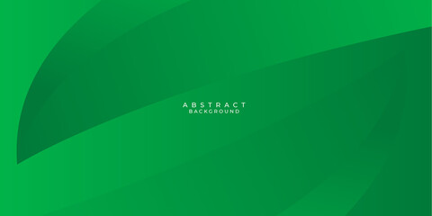 Abstract curved green lines background. Template brochure presentation design