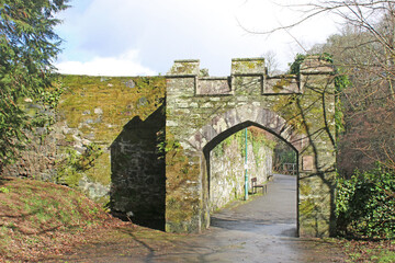 Gate in Tavistock walls, Devon