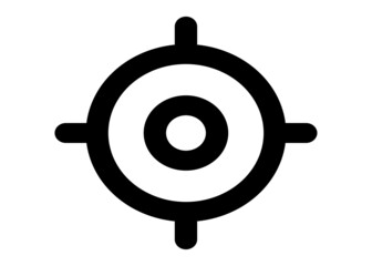 GPS  icon vector for apps and website  on white background