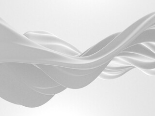 White abstract liquid wavy background