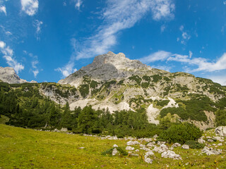 Seebensee and Drachensee near Ehrwald in Tyrol