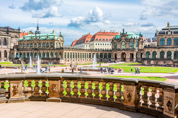 Fototapeta premium Architecture of Dresdner Zwinger, Germany