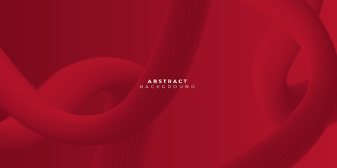 Vector abstract background - modern concept of red paper art style, banner. Vector illustration design for presentation, banner, cover, web, flyer, card, poster, game, texture, slide, magazine