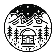 monoline vintage outdoor desaign