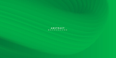 Abstract modern green lines background vector illustration