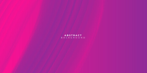 Abstract 3D lines layer gradient background purple and pink orange color