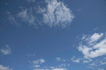 White Clouds inthe Blue Sky in Brazil