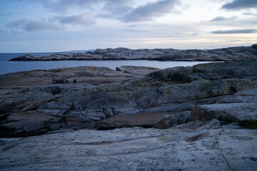 Verdens Ende w Parku Narodowym Færder w Norwegii