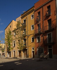 Architecture in Girona, Catalonia, Spain, Europe
