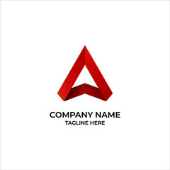 Abstract Triangle Logo