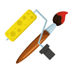 paint roller and brush equipment tools