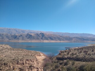 lake in the mountains