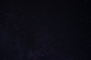 Space background on the desktop, screensaver. Night starry sky of the Northern hemisphere. Various cosmic bodies and constellations. The stars are like small bright lights.