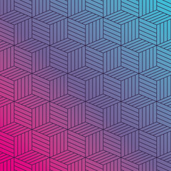Blue pink gradient and pattern background, Cover disign art abstract texture art and wallpaper theme Vector illustration