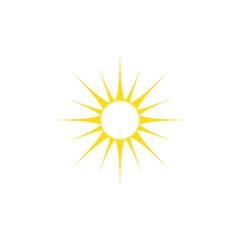 sun ilustration logo