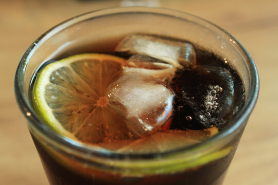 Cuba libre. Drink.