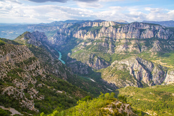 Verdon Gorge (Gorges du Verdon), a river canyon in southeastern France.