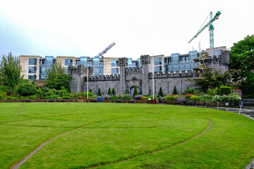 Fototapeta na wymiar Dublin - August 2019: Dublin Castle