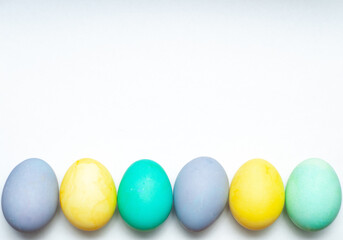 colorful easter eggs