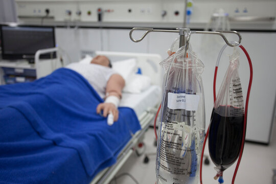 Dummy Patient Having A Tests For Clinical Skills, Retraining NHS Staff For Coronavirus, COVID-19