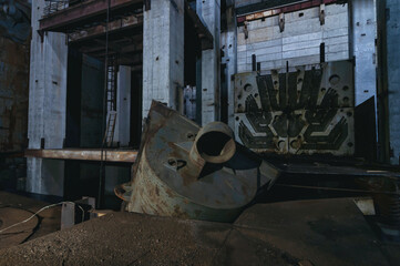 Reactors building 5 and 6 in Pripyat, Chernobyl exclusion Zone. Chernobyl Nuclear Power Plant Zone...