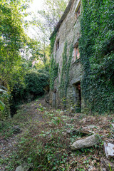 Village Costa di Soglio - ancient residential nucleus in the Municipality of Orero - Liguria - Italy