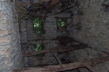 Village Costa di Soglio - ancient residential nucleus in the Municipality of Orero - Liguria - Italy