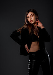 Young attractive woman