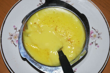 Homemade Custard Pudding
