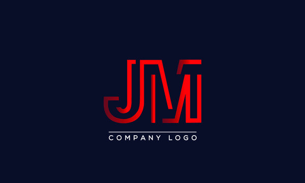 Jm Logo Stock Vector (Royalty Free) 602199200 | Shutterstock