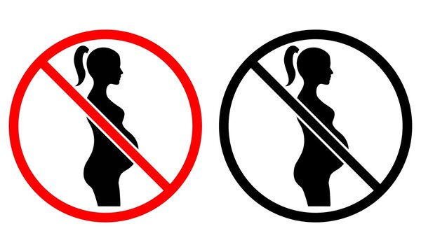 danger for pregnant women, no entry